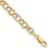 14k Yellow Gold 6mm Double Link Charm Bracelet
