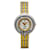 Croton Ilaria Two-Tone Floating Crystal Watch with White Mother Of Pearl Dial