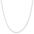 Sterling Silver 2.3mm Beveled Curb Chain Necklace