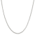 Sterling Silver 2.5mm Oval Fancy Rolo Chain Necklace