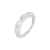 Acrylic Bamboo Ring in Clear