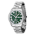 Invicta Specialty 36mm Green Dial Stainless Steel Quartz Watch