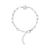 Cultured Pearl Paperclip Chain Bracelet in Sterling Silver