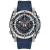 Bulova Men's Precisionist Blue Dial, Blue Rubber Strap Watch