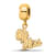 14K Yellow Gold Over Sterling Silver LogoArt University of Mississippi
Small Dangle Bead