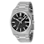Invicta Speedway 40mm Black Dial Stainless Steel Band Quartz Watch