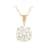 Lab-Grown Diamond Solitaire Pendant In 14K Gold 2.00ct