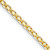 14k Yellow Gold 1.8mm Bismark Flat 20 Inch Chain