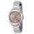 Invicta Wildflower 32mm Light Pink Dial Stainless Steel Bracelet Quartz Watch