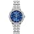 Bulova Women's Phantom Blue Dial, Stainless Steel Watch
