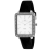Oceanaut Women's Adorn White Dial, White Bezel, Black Rubber Strap Watch
