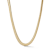 Rachel Zoe 6mm Snake Chain Necklace in 14K Gold Over Brass