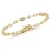 Rachel Zoe Mixed Shape Bezel Set CZ Tennis Bracelet in 14K Gold Over
Sterling Silver