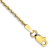 10k Yellow Gold 1.5mm Diamond-Cut Rope Link Bracelet