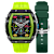 Nubeo Magellan Chronograph Space Invaders Green Stainless Steel Band
Limited Edition Watch