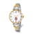 LogoArt Ohio State University Elegant Ladies Two-tone Watch
