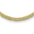 18K Yellow Gold 8mm Mesh 20-inch Omega Necklace