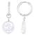 Freshwater Pearl Drop Earrings 9mm In Sterling Silver