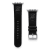 Gametime NHL New Jersey Devils Black Leather Apple Watch Band (38/40mm
S/M). Watch not included.