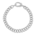 Sterling Statements Rhodium Over Sterling Silver Bella Luce® Diamond
Simulant Curb Chain Bracelet