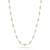 Sterling Statements 14K Yellow Gold Over Sterling Silver Marquise CZ
Choker Necklace