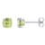 Peridot 14K White Gold Earrings 1.12ctw