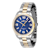 Invicta Specialty 36mm Blue Dial Two-tone Stainless Steel Quartz Watch
