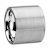MERCURY Flat Brushed Finish Tungsten Wedding Ring 20mm