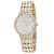 Bulova Women's Phantom White Dial, Yellow Stainless Steel Watch