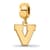 14K Yellow Gold Over Sterling Silver LogoArt University of Virginia
Small Dangle Bead