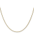 14k Yellow Gold 1mm Cable Chain 20 Inches