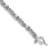 Rhodium Over 14k White Gold Diamond X Bracelet