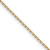 14k Yellow Gold 1.2mm Diamond-Cut Cable 20 Inch Chain