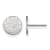 Rhodium Over Sterling Silver NHL New York Islanders LogoArt Extra Small
Post Earrings