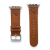 Gametime Jacksonville Jaguars Leather Band fits Apple Watch (38/40mm S/M
Tan). Watch not included.