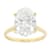 Lab-Grown Diamond Oval Solitaire Ring In 14K Gold 5.00ct