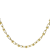 Stirrup Briglia Chain Necklace In 18K Gold Over Bronze