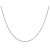 14k White Gold 1.1mm Box Chain 16"