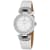 Roberto Bianci Women's Alessandra White Dial, White Leather Strap Watch