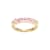 Pink Cubic Zirconia 18k Yellow Gold Over Sterling Silver Ring 2.16ctw