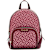 Michael Kors Jaycee Medium Zip Pocket Backpack in Oxblood Multi
