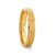 HONOR Gold-Plated Tungsten Beveled Polished Edges Flat Ring with Brushed
Center 4mm