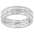 Baguette CZ Eternity Band Ring In Sterling Silver 3.24ctw