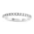 Diamond 14k White Gold Anniversary Style Band Ring 0.30ctw