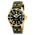 Invicta Pro Diver 43mm Black Dial Leather Band Quartz Watch