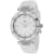 Seapro Women's Seductive White Dial and Bezel, White Silicone Strap Watch