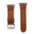 Gametime Philadelphia Eagles Leather Band fits Apple Watch (38/40mm S/M
Tan). Watch not included.