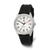 Charles Hubert Stainless Steel White Dial Watch