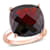 Garnet 14K Rose Gold Ring 15.00ctw