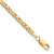 10k Yellow Gold 2.5mm Byzantine Link Bracelet
